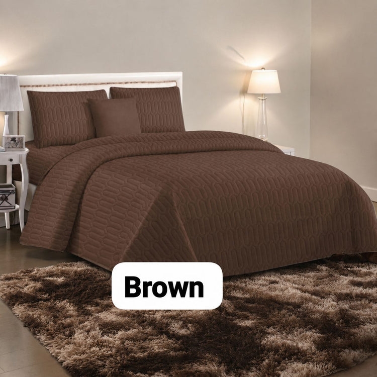 2-in-1 Comforter & Fluffy Carpet Combo