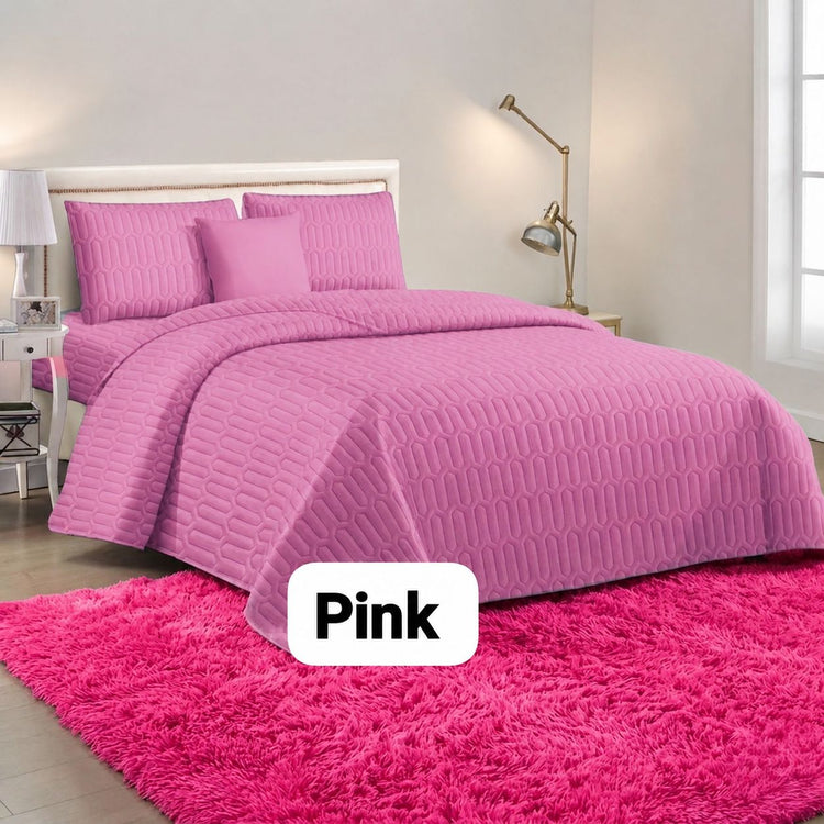 2-in-1 Comforter & Fluffy Carpet Combo