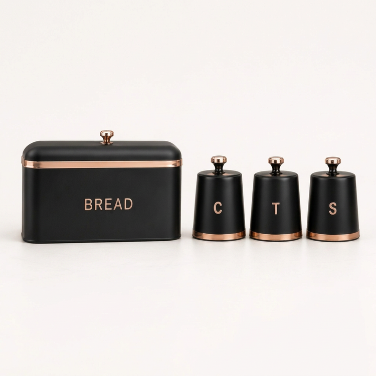 Bread Bin with Canister Set