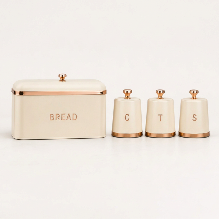 Bread Bin with Canister Set