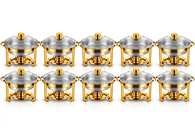 5L Chafing Dish Set – 10 Complete Dishes