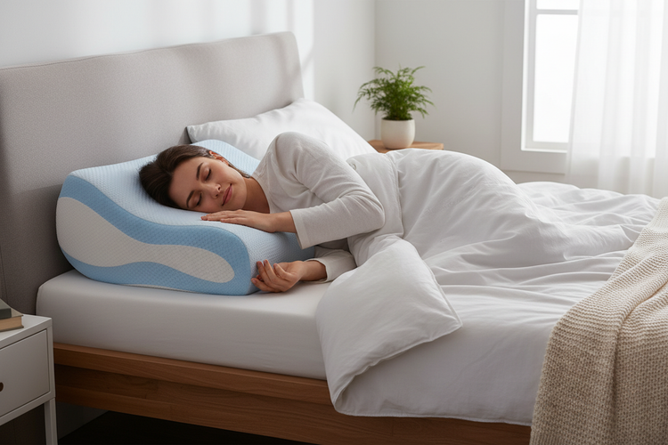 Cooling Gel Pillow Lifestyle