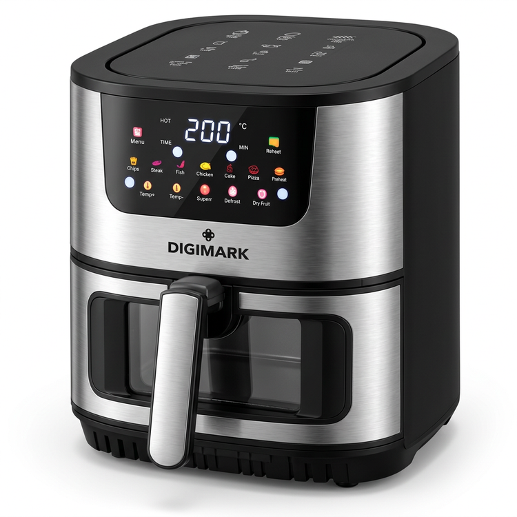 Digimark 8L Digital Air Fryer with Viewing Window
