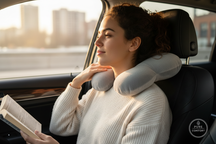 Massage Pillow in Car