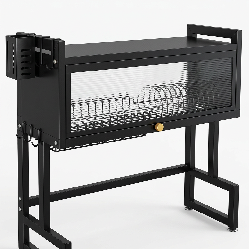 85cm Single-Layer Over-Sink Dish Rack