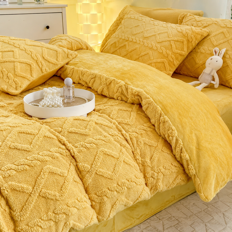 5pcs Geometric Comforter Set
