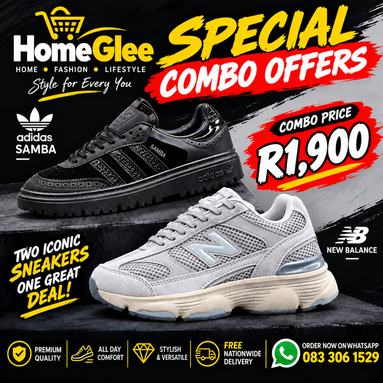 Sneakers Combo (Addidas Samba and New Balance)