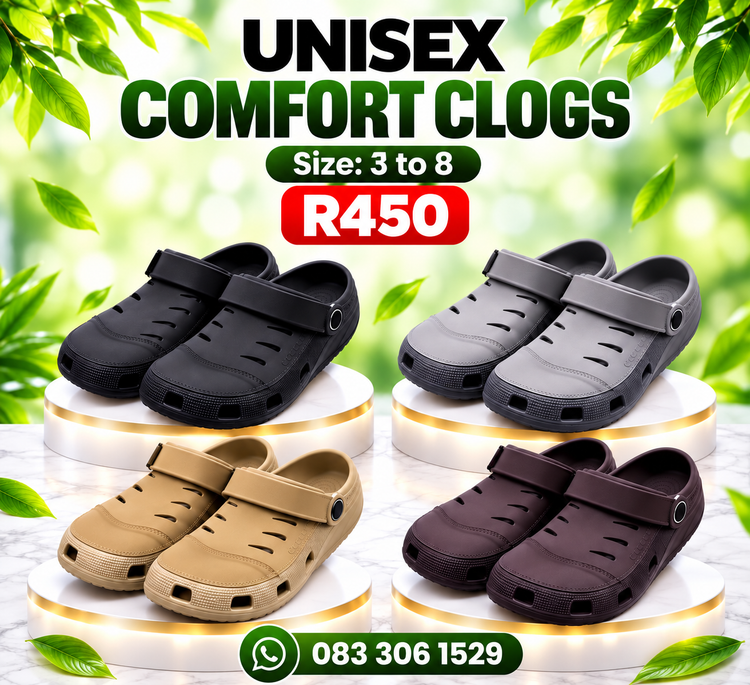 Unisex Comfort Clogs