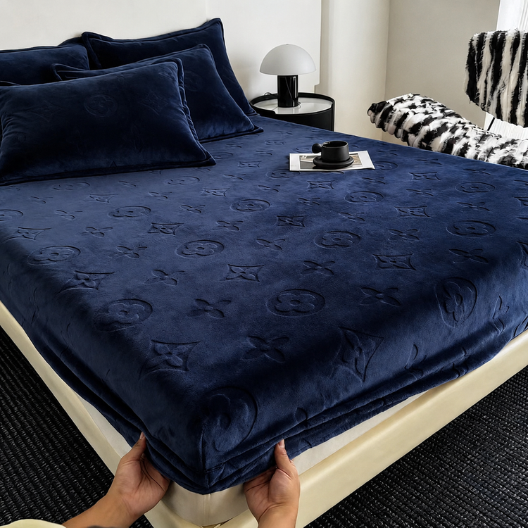 3pcs Waterproof Quilted Mattress Protector Set