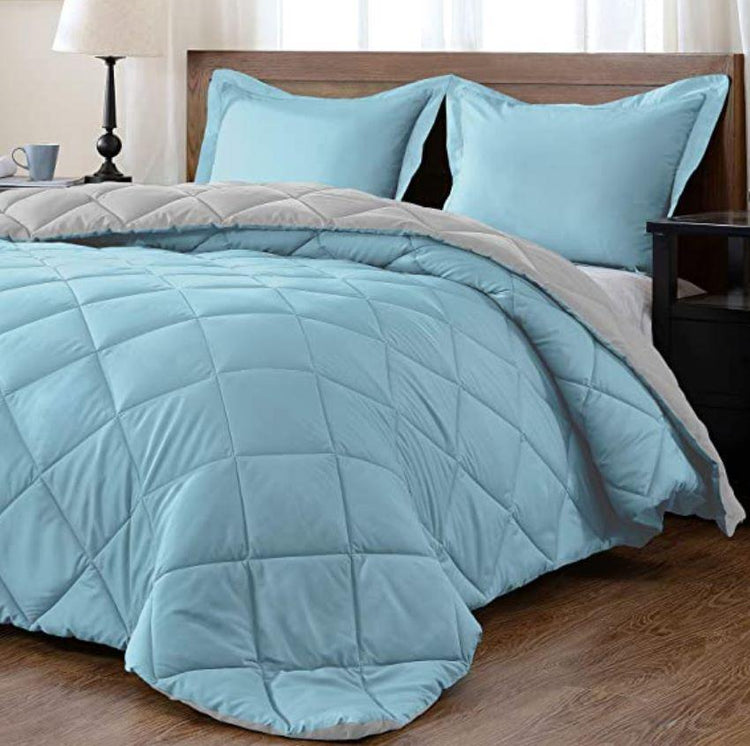 5pcs Generic Reversible Comforter Set