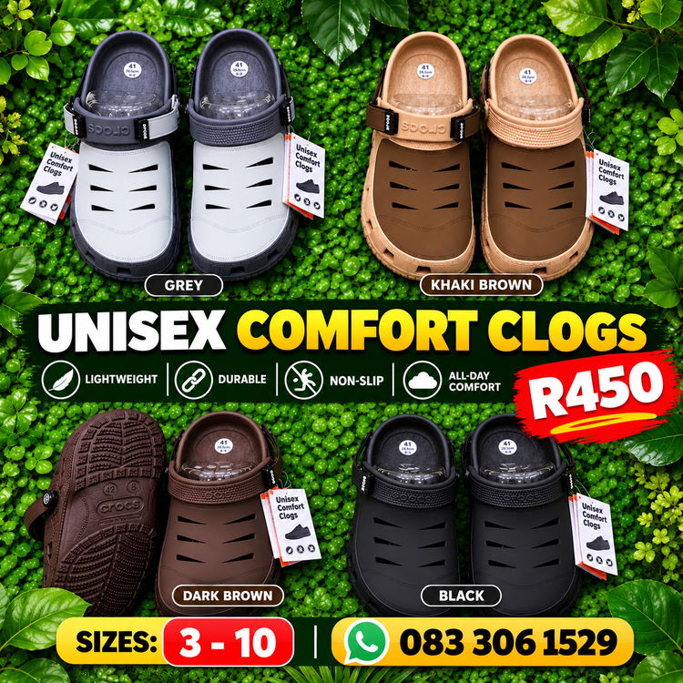 Unisex Comfort Clogs