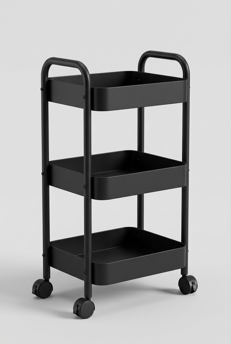3-Tier Storage Trolley
