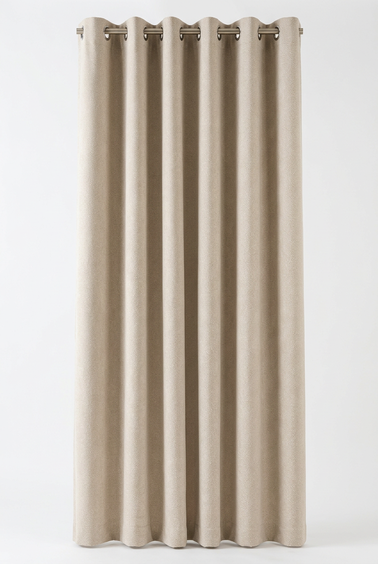 Urban Textured Blockout Eyelet Curtain – 200 × 225 cm